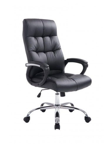 Fauteuil chaise de bureau ergonomique hauteur réglable noir BUR10048 à prix réduit toute l'année