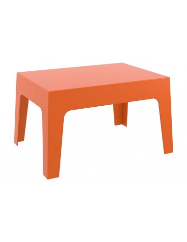 Table basse de jardin en plastique orange 50x70x43 cm MDJ10171 Vous souhaitez 