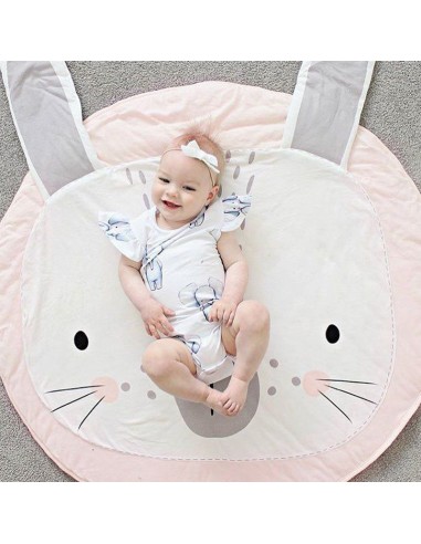 Tapis de jeux bébé Lapin rose s'inspire de l'anatomie humaine