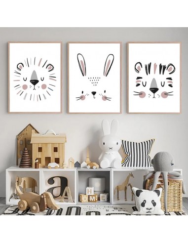 Affiches animaux style minimaliste Voir les baskets