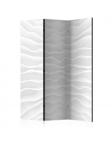 Paravent 3 volets panneaux cloison séparateur de pièce pliable recto verso Mur en origami 135x172 cm PAR110640 plus qu'un jeu 