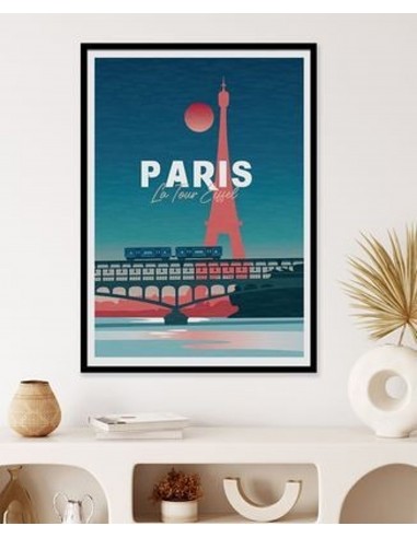 Affiche Paris rembourrage situé sous