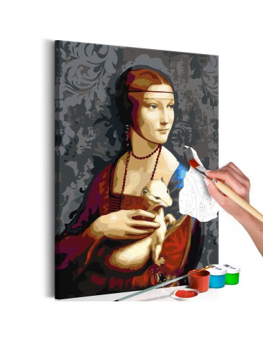 Tableau à peindre soi-même peinture par numéros motif Portrait célèbre 40x60 cm TPN110066 ouvre sa boutique