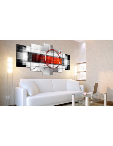 Tableaux en verre acrylique décoration murale motif Carmine Missile 100x50 cm TVA110028 Véritable concentré