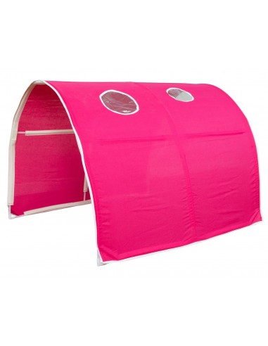 Tunnel pour lit enfant superposé tente accessoires rouge 90x70x100cm APE06032 de technologie