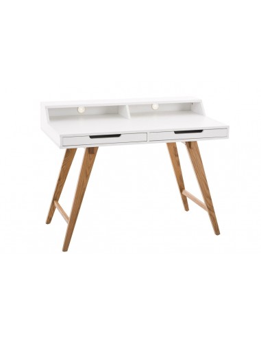 Bureau style scandinave avec tiroirs et étagère 110 cm de longueur BUR10198 2023