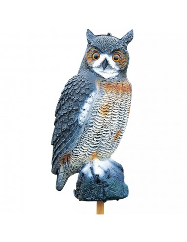 Décoration de jardin sculpture figure animale grand hibou DEC021825 france