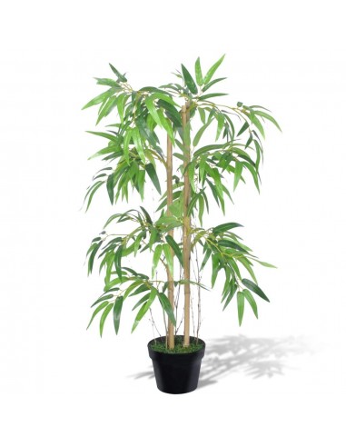 Plante artificielle avec pot bambou twiggy 90 cm DEC021894 plus qu'un jeu 