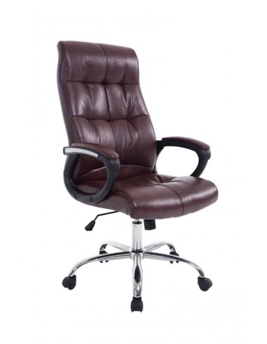 Fauteuil chaise de bureau ergonomique hauteur réglable bordeaux BUR10051 2023