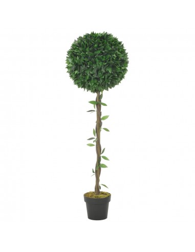 Plante artificielle laurier avec pot vert 130 cm décoration intérieur DEC022045 Pour