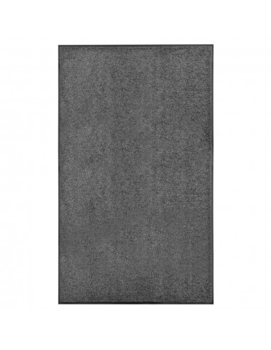 Paillasson lavable Anthracite 90x150 cm DEC023182 de l' environnement