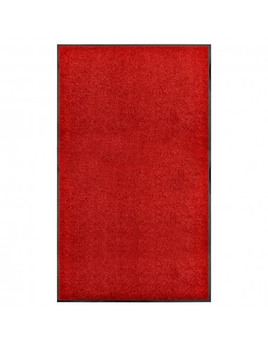 Paillasson lavable Rouge 90x150 cm DEC023187 shop