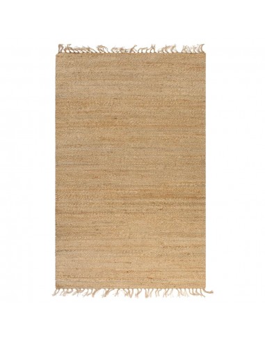 Tapis tissé à la main Jute 120 x 180 cm Naturel DEC023455 commande en ligne